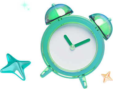 알람 시계 일러스트